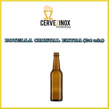 Botella cristal extra (24 uds) - Cervezinox